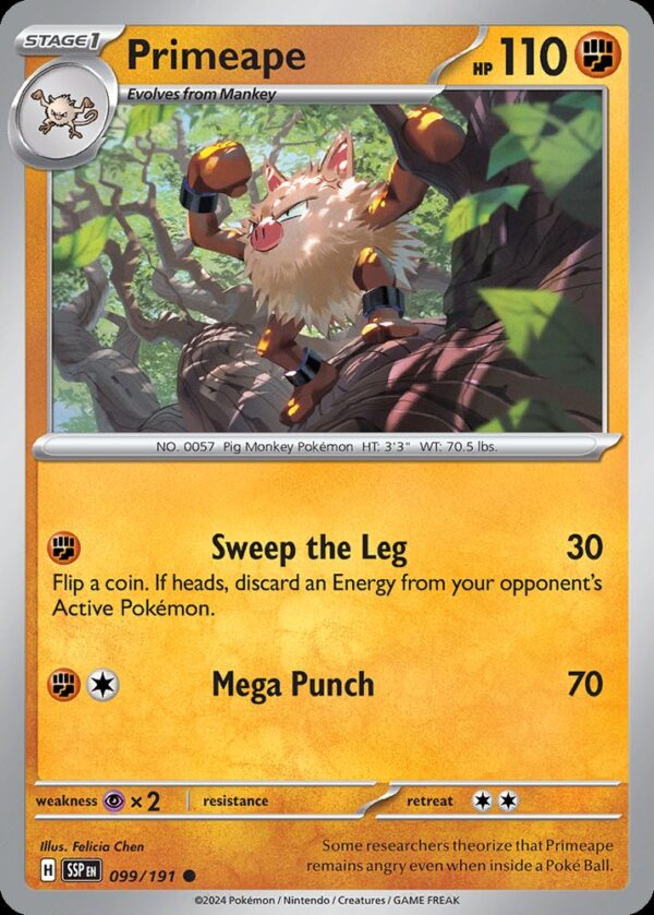 Primeape - 99/191