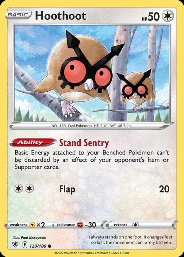 Hoothoot - 120/189