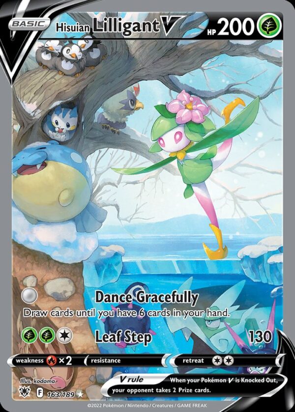 Hisuian Lilligant V - 163/189