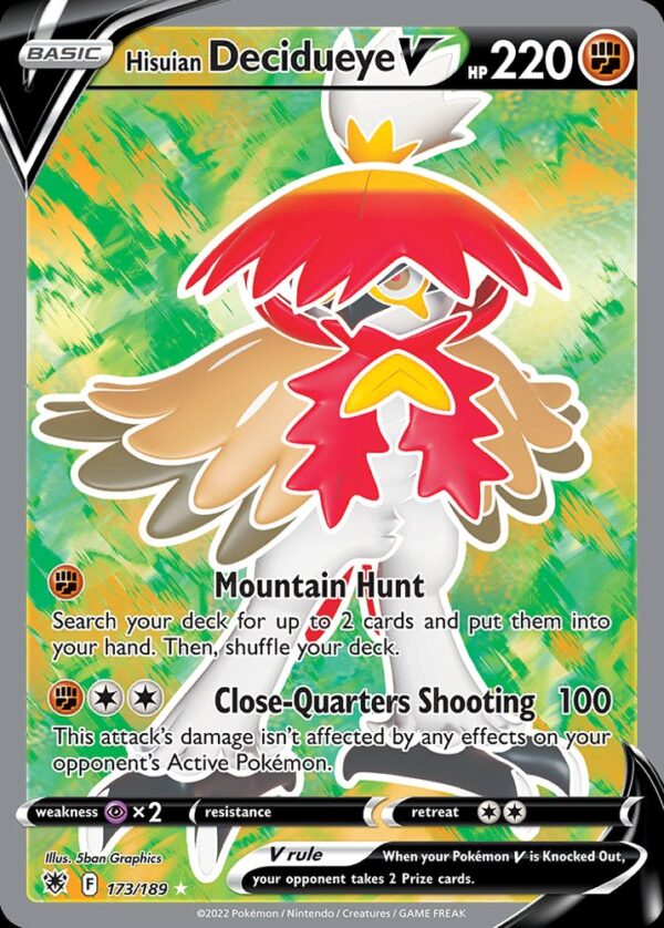Hisuian Decidueye V - 173/189