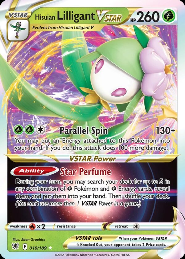 Hisuian Lilligant VSTAR - 18/189