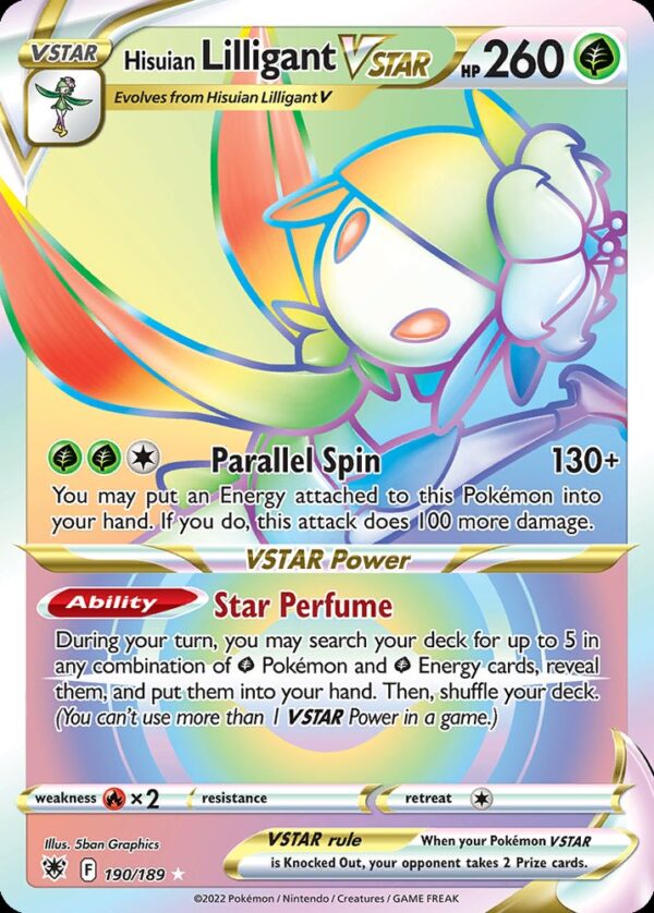 Hisuian Lilligant VSTAR - 190/189