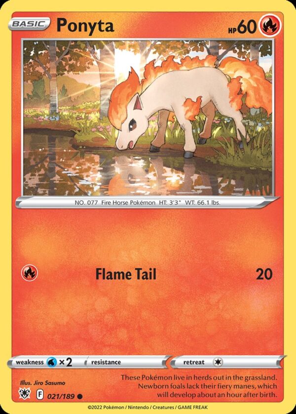 Ponyta - 21/189