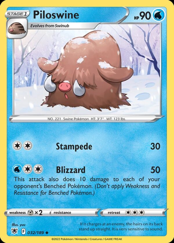 Piloswine - 32/189