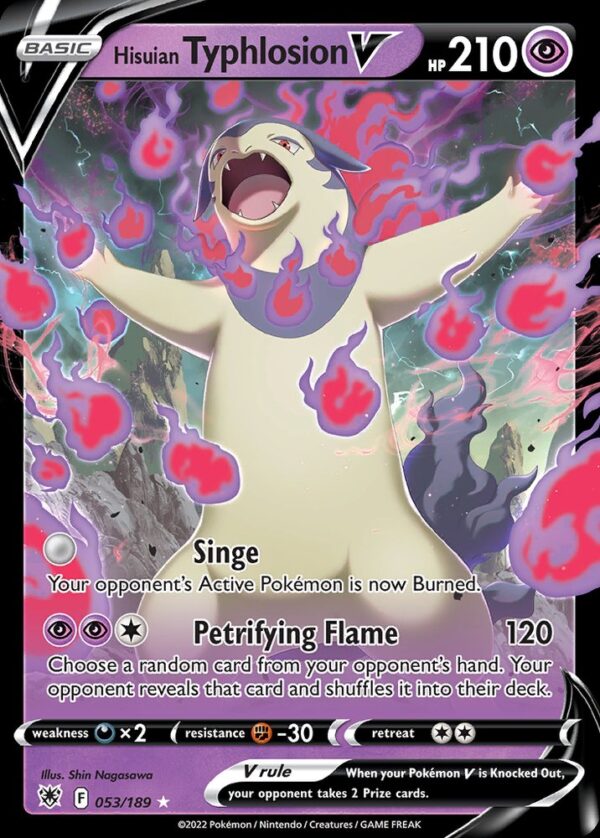 Hisuian Typhlosion V - 53/189