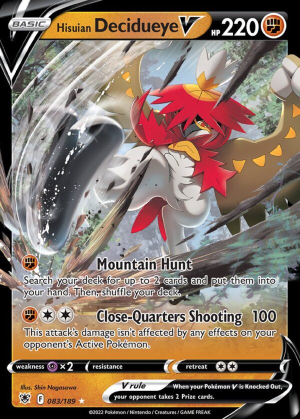 Hisuian Decidueye V - 83/189