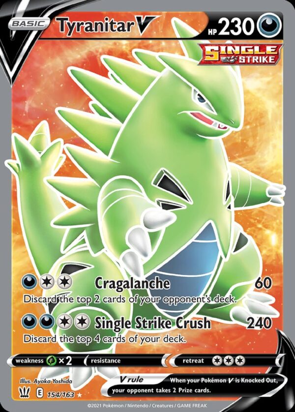 Tyranitar V - 154/163
