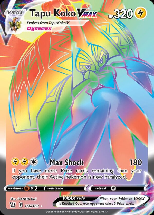 Tapu Koko VMAX - 166/163