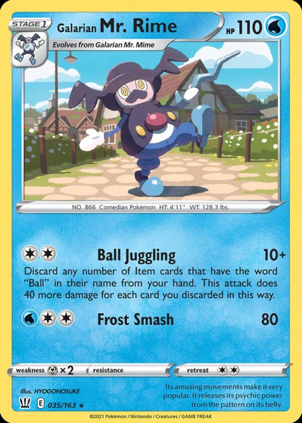 Galarian Mr. Rime - 35/163