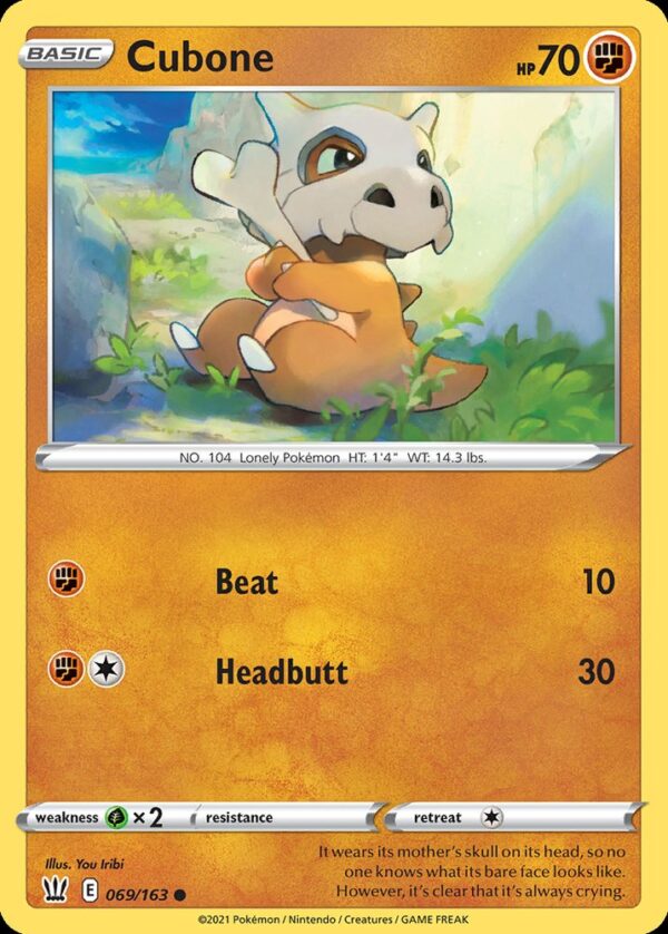 Cubone - 69/163