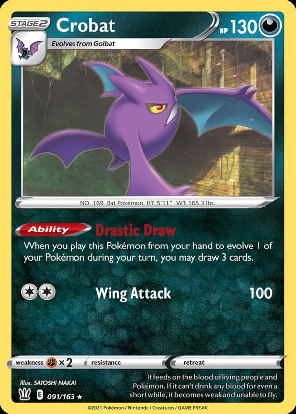 Crobat - 91/163