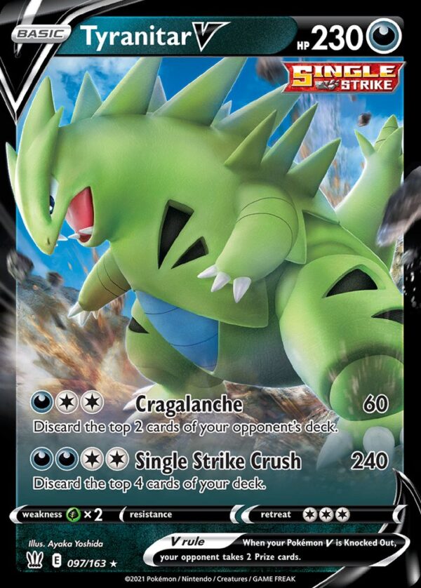Tyranitar V - 97/163
