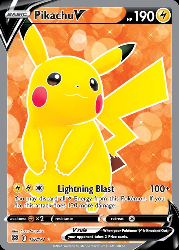Pikachu V - 157/172