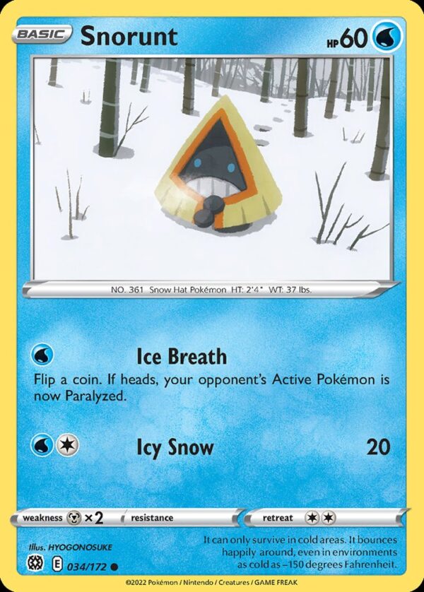 Snorunt - 34/172