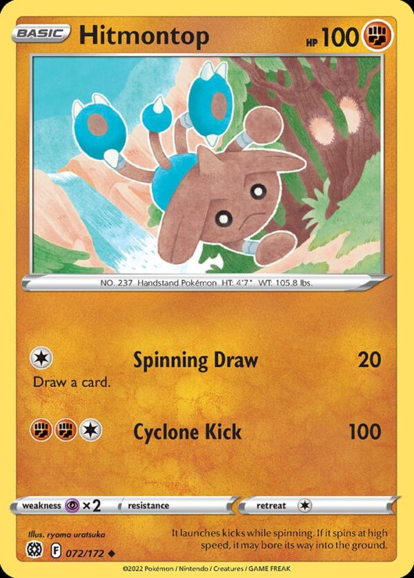 Hitmontop - 72/172