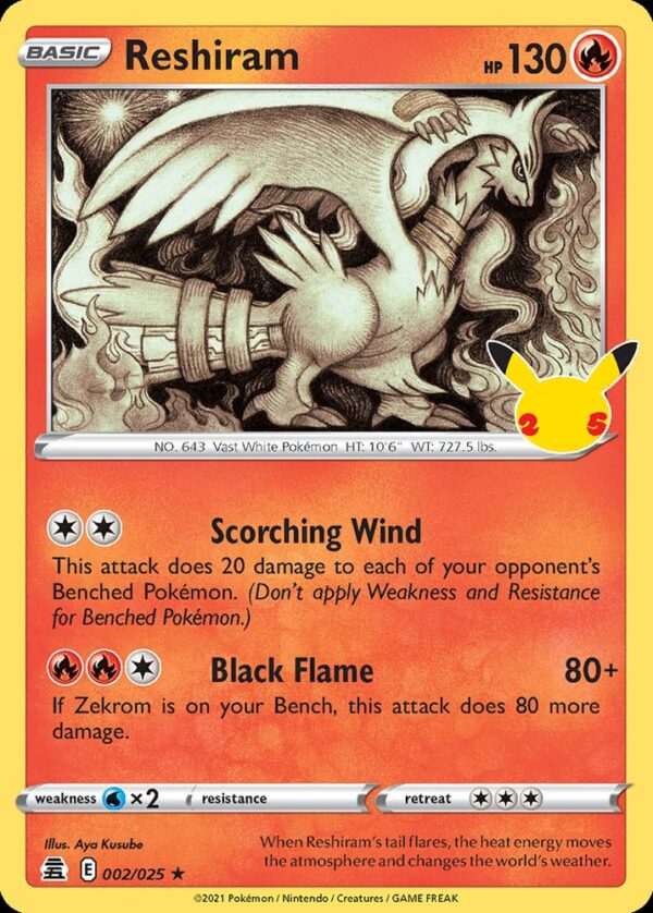 Reshiram - 2/025