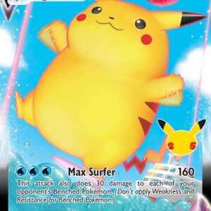 Surfing Pikachu VMAX - 9/025