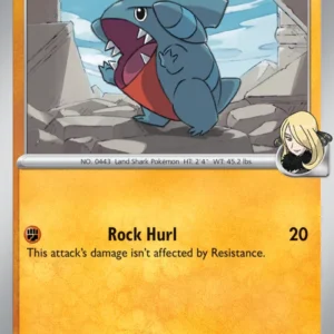 Cynthia's Gible - 102/182