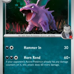 Team Rocket's Nidorino - 118/182