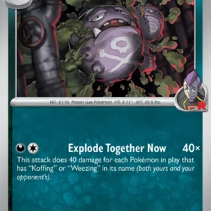 Team Rocket's Weezing - 126/182