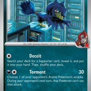 Team Rocket's Murkrow - 127/182