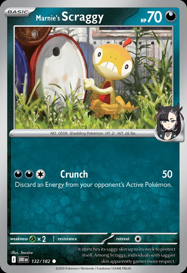 Marnie's Scraggy - 132/182