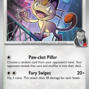 Team Rocket's Meowth - 149/182