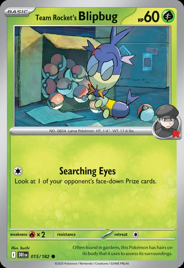 Team Rocket's Blipbug - 15/182