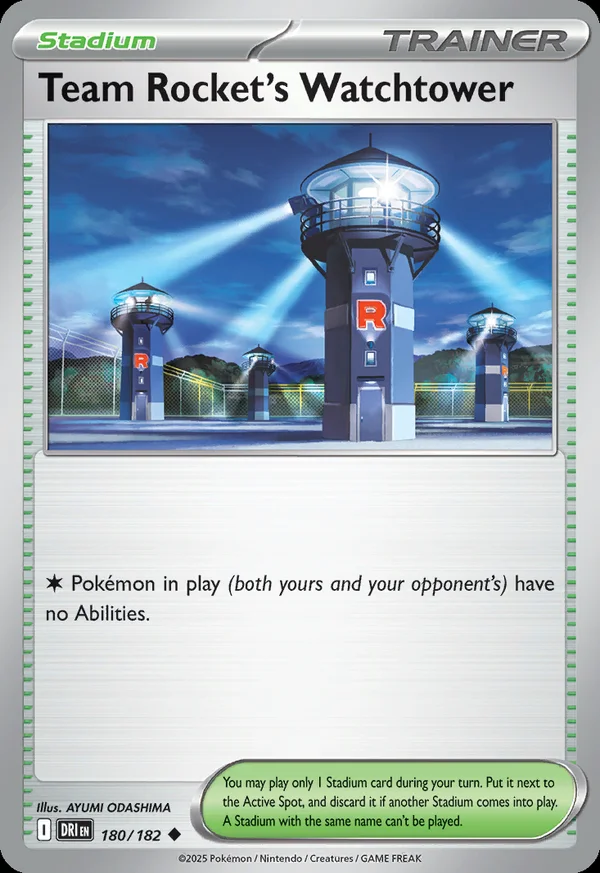 Team Rocket's Watchtower - 180/182