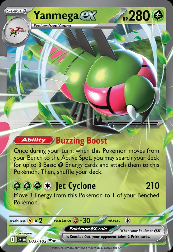 Yanmega ex - 3/182