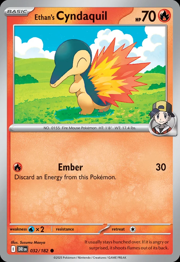 Ethan's Cyndaquil - 32/182