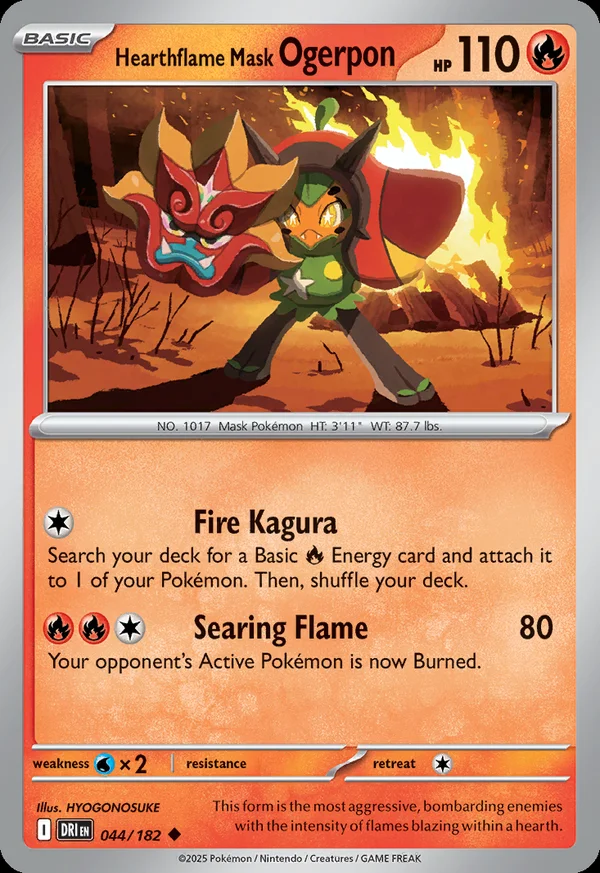 Hearthflame Mask Ogerpon - 44/182