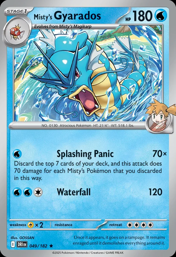 Misty's Gyarados - 49/182