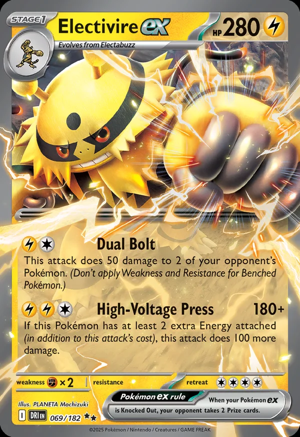Electivire ex - 69/182