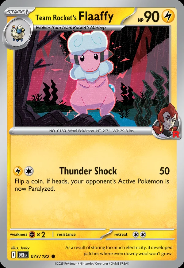 Team Rocket's Flaaffy - 73/182