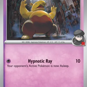 Team Rocket's Drowzee - 79/182