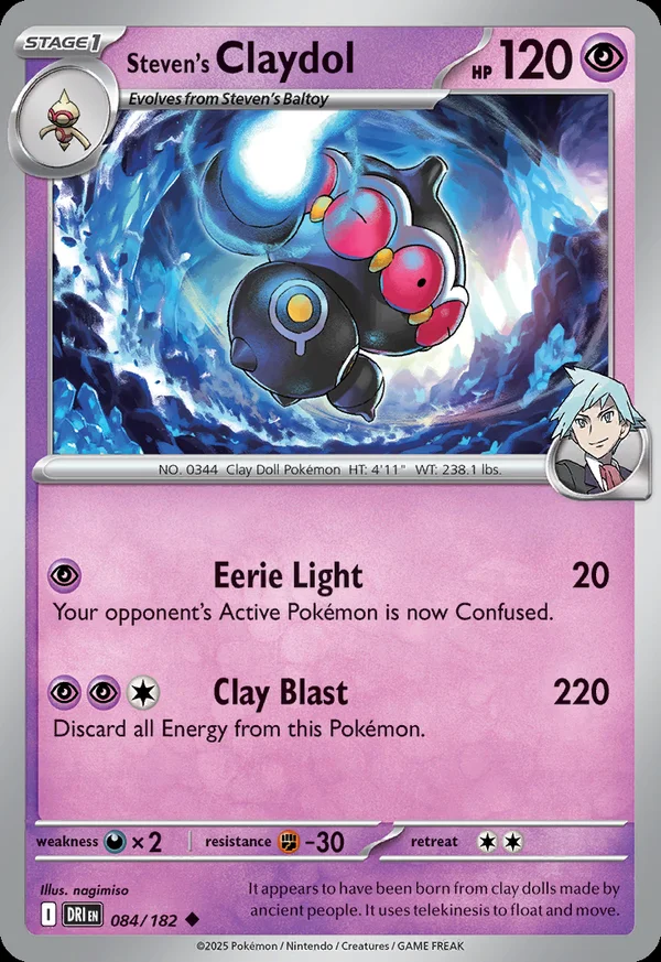 Steven's Claydol - 84/182