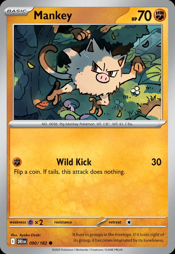 Mankey - 90/182