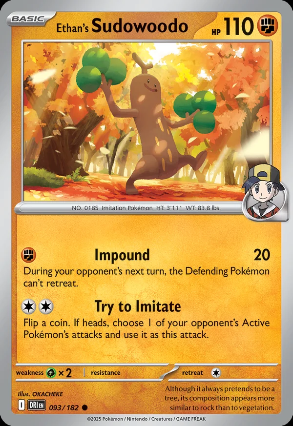 Ethan's Sudowoodo - 93/182