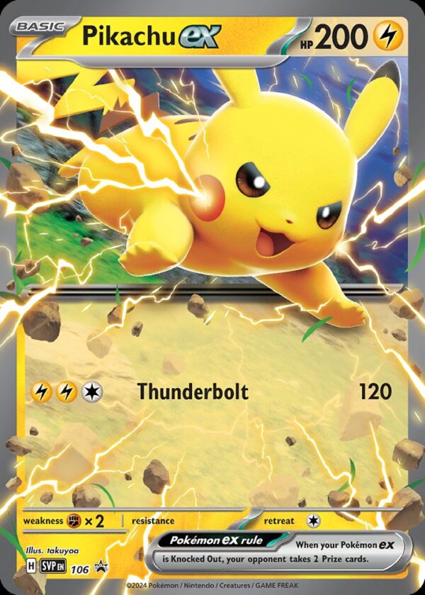 Pikachu ex - 106
