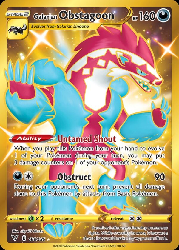 Galarian Obstagoon - 198/185