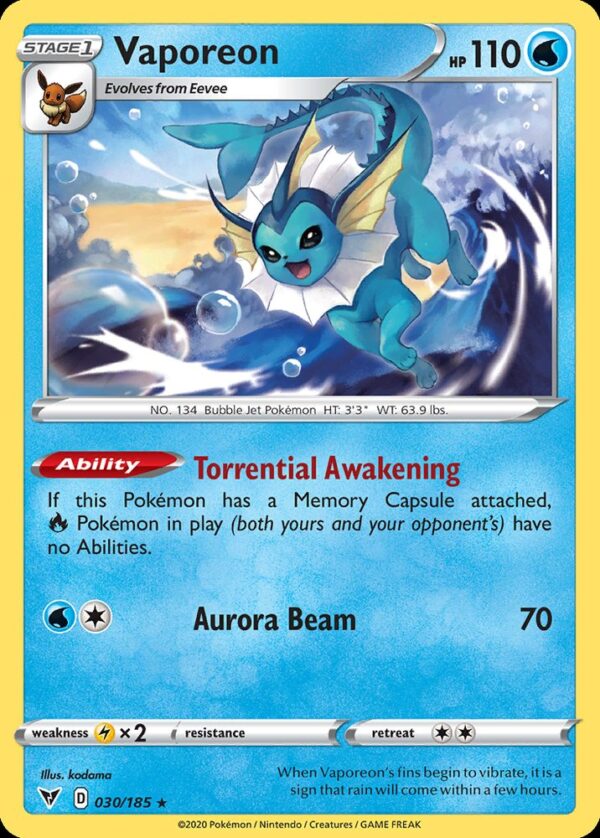 Vaporeon - 30/185