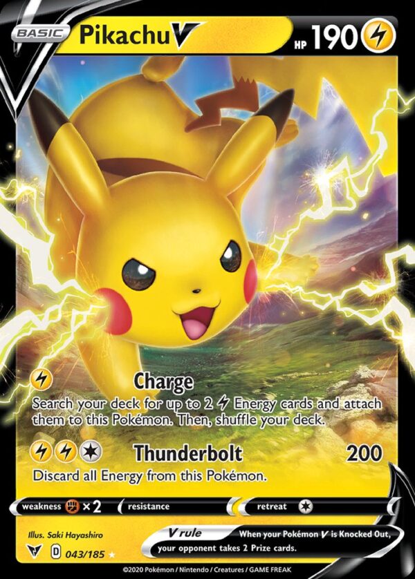 Pikachu V - 43/185