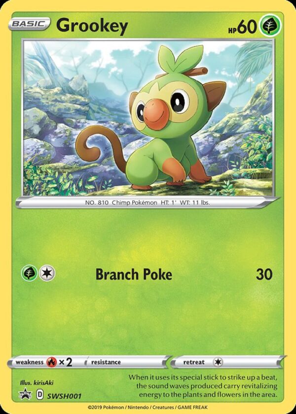 Grookey - SWSH001