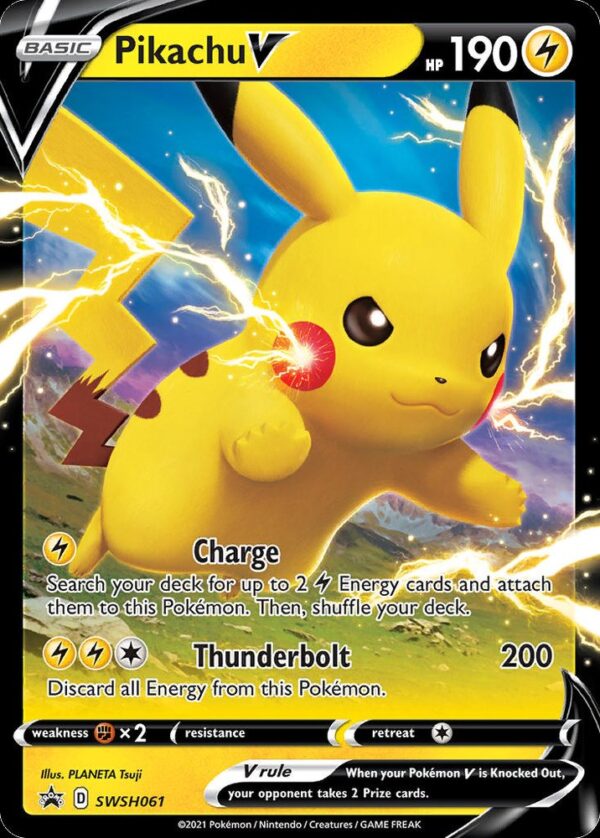 Pikachu V - SWSH061