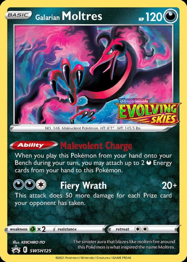 Galarian Moltres - SWSH125