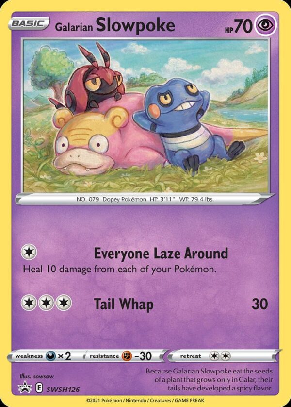 Galarian Slowpoke - SWSH126