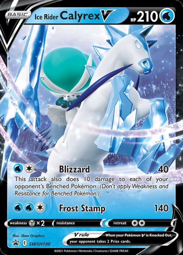 Ice Rider Calyrex V - SWSH130