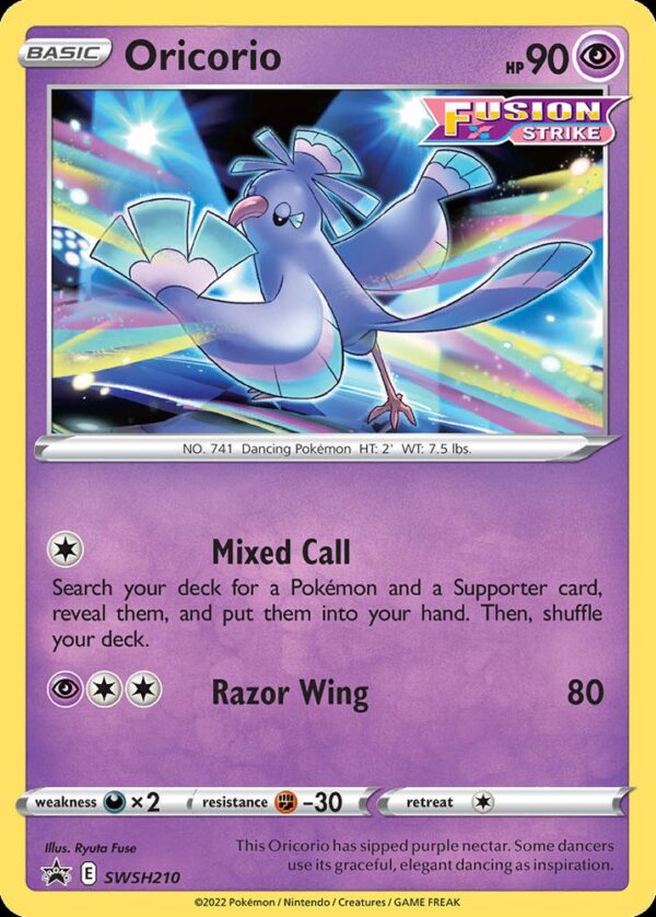 Oricorio - SWSH210