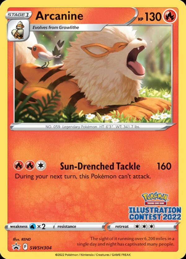 Arcanine - SWSH304